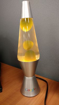 Brian's Lava Lamp
My Google lava lamp at work.
