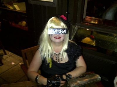 miranda
me going gaga  (dressed as lady gaga halloween)

