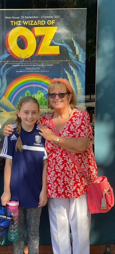 Misty and Granddaughter
