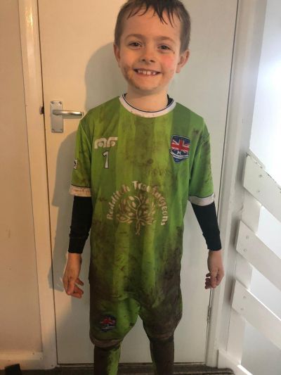 Man of the match!  Misty's Grandson
