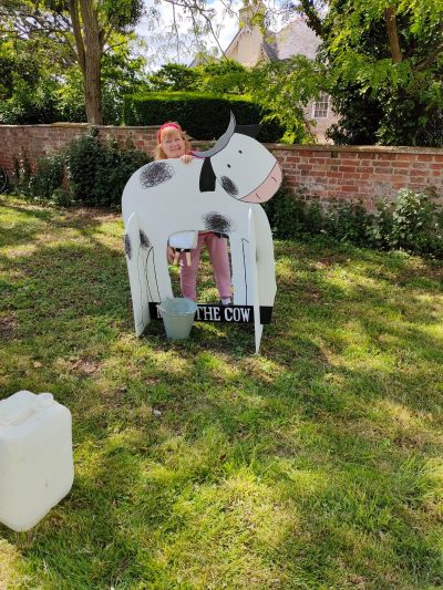 Misty, Pull the udder one!
