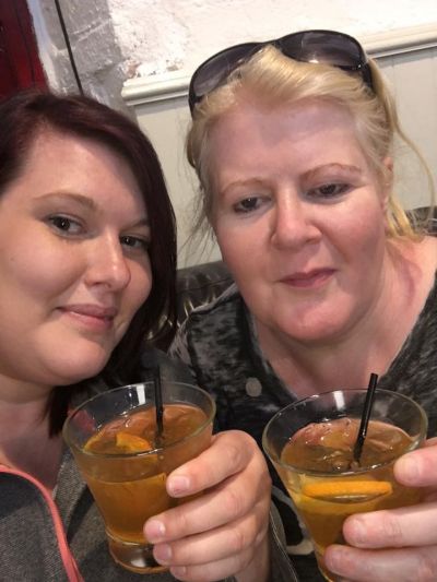 Mammy and I at Bushmill's Distillery ;)
