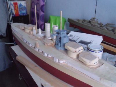 the big ship that they are going on
