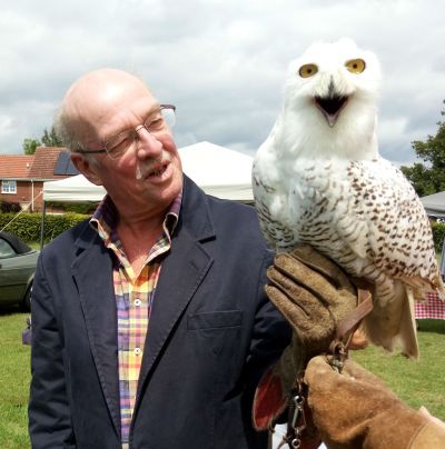 Fisherman pulls a big bird....
