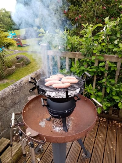 Fisherman's  new  barbecue
