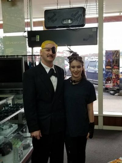 Seb and Alinna - Halloween 2017
