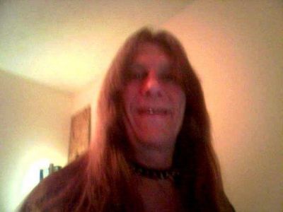 DaShaggyRoo in Leathers and long hair... 
