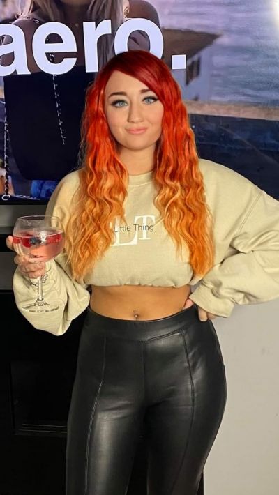 Ellie
Me enjoying a Drink for once.
