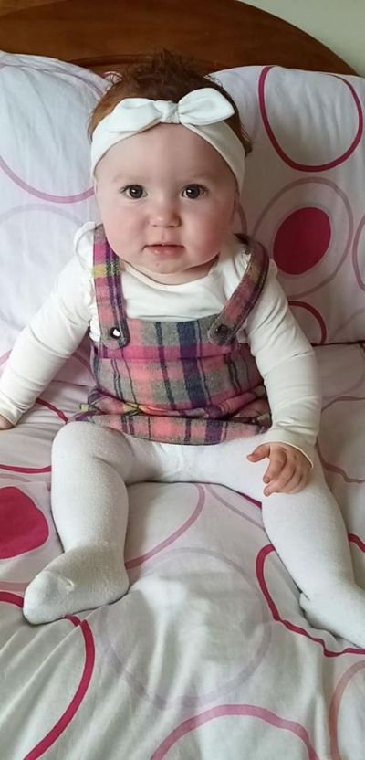 My little Leanna looking cute even if I do say so myself.
