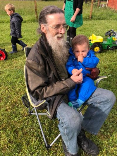 me and my youngest grandson
